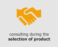 Consulting during the selection of product